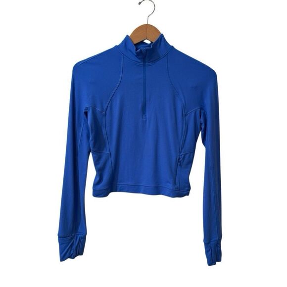 Lululemon Tops - Lululemon Womens It’s Rulu Run Size 6 Cropped Half Zip Pullover